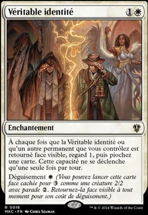 Véritable identité