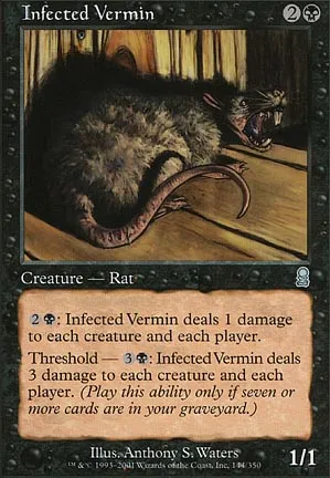 Vermine infectée