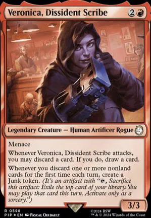 Veronica, scribe dissidente