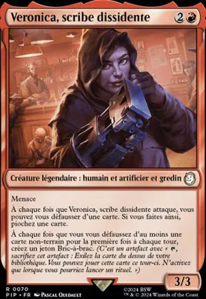 Veronica, scribe dissidente