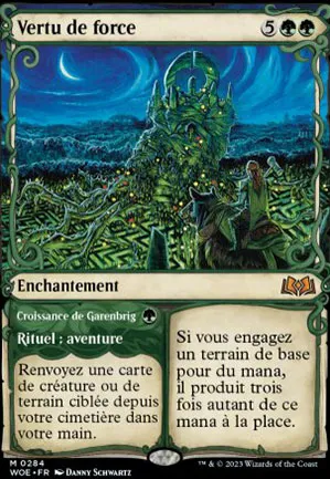 Vertu de force // Croissance de Garenbrig
