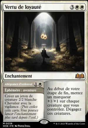 Vertu de loyauté // Allégeance d'Ardenval