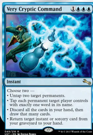 Very Cryptic Command