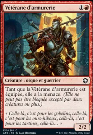 Vétérane d'armurerie