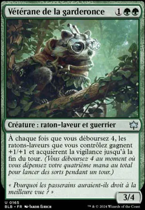 Vétérane de la garderonce
