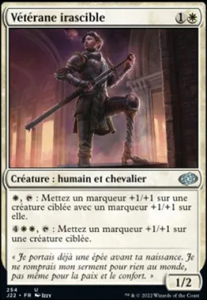 Vétérane irascible