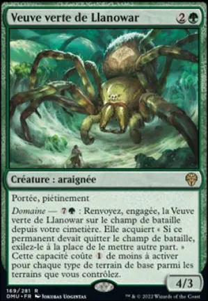 Veuve verte de Llanowar