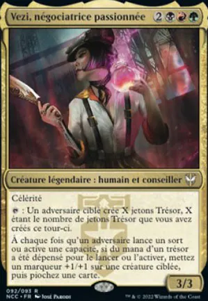 Vezi, négociatrice passionnée