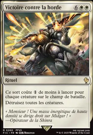 Victoire contre la horde