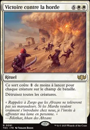 Victoire contre la horde