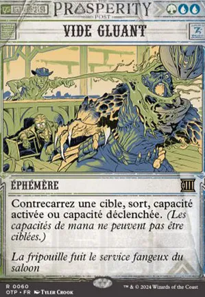 Vide gluant