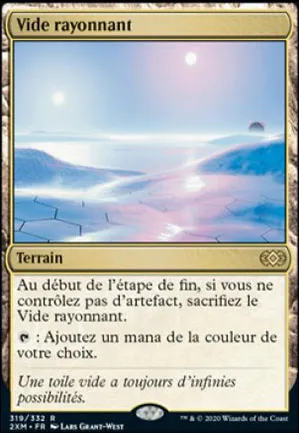 Vide rayonnant