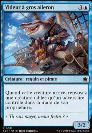 Videur à gros aileron