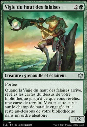 Vigie du haut des falaises