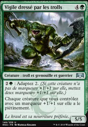 Vigile dressé par les trolls