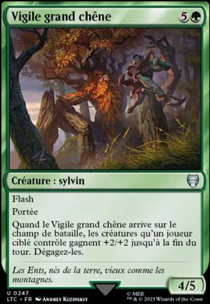 Vigile grand chêne