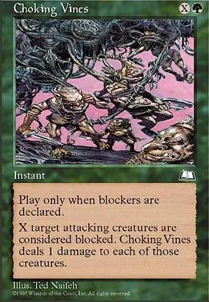 Vignes étrangleuses