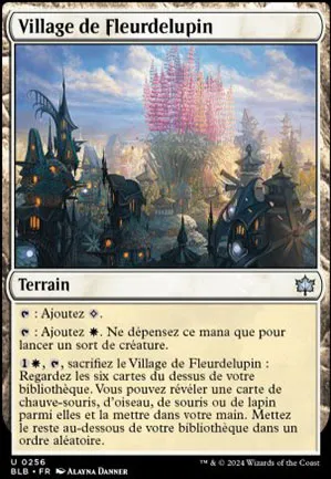 Village de Fleurdelupin