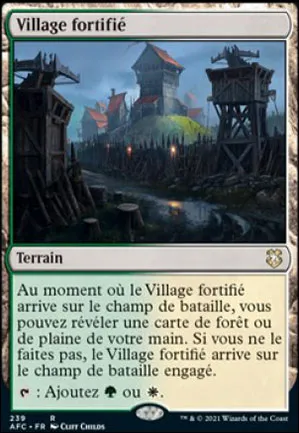 Village fortifié