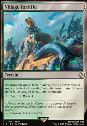 Village fortifié