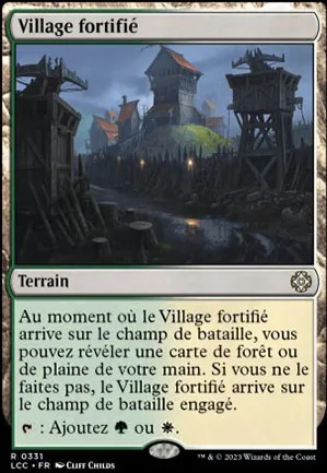 Village fortifié