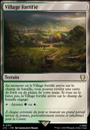Village fortifié