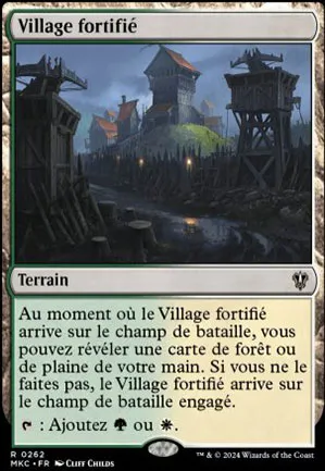 Village fortifié