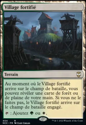 Village fortifié