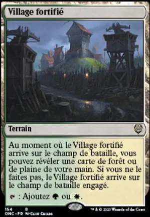Village fortifié
