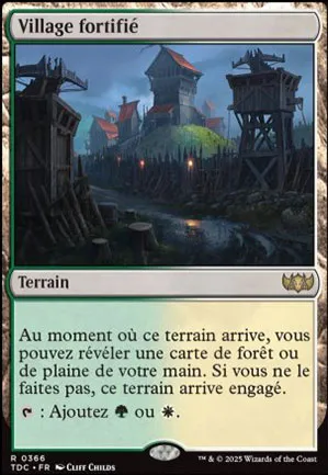 Village fortifié
