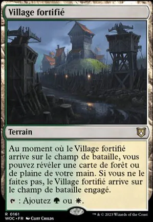 Village fortifié