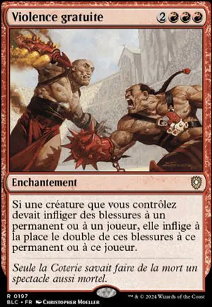 Violence gratuite