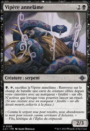 Vipère annelâme