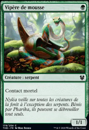 Vipère de mousse
