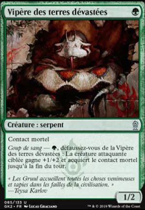 Vipère des terres dévastées