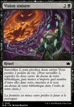 Vision sinistre