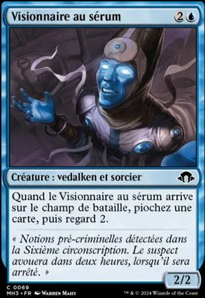 Visionnaire au sérum