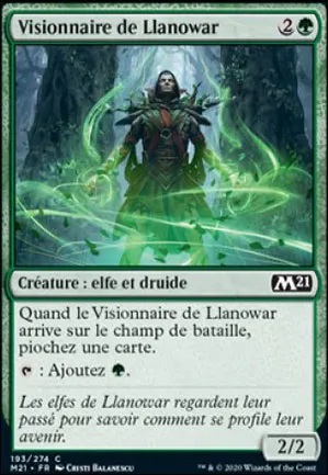 Visionnaire de Llanowar
