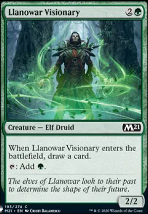 Visionnaire de Llanowar