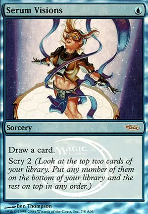 Visions nées du sérum