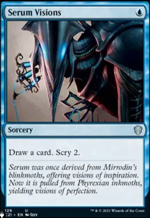 Visions nées du sérum