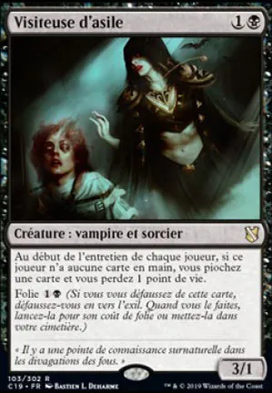 Visiteuse d'asile