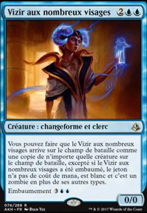 Vizir aux nombreux visages