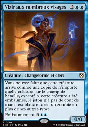 Vizir aux nombreux visages