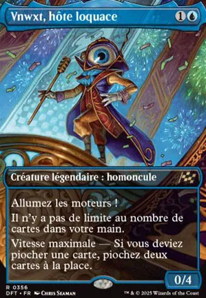 Vnwxt, hôte loquace