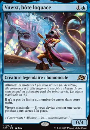 Vnwxt, hôte loquace