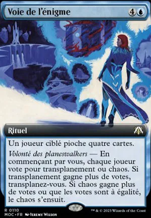 Voie de l'énigme