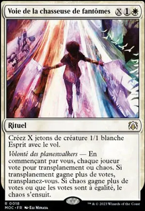 Voie de la chasseuse de fantômes