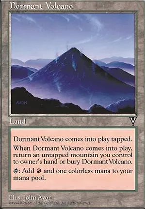 Volcan assoupi