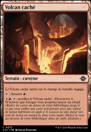 Volcan caché